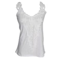 thumbnail image 2 of Blusa sin mangas de encaje para mujer, ideal para yoga, tallas 2XL a 5XL 4XL, 2 of 9