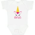 thumbnail image 3 of Inktastic 1st Birthday Unicorn Girls Baby Bodysuit, 3 of 5