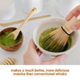 thumbnail image 5 of Clearance Food Storage under $20 Matcha Whisk Set Matcha Whisk Traditional Tea Spoon. Handmade From Natural, 5 of 6