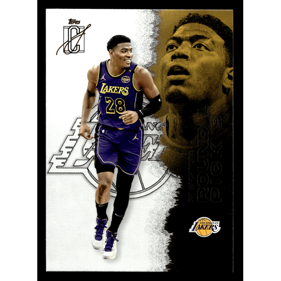 2026 Topps Signature Class Rui Hachimura #9 Los Angeles Lakers NBA Basketball Trading Card