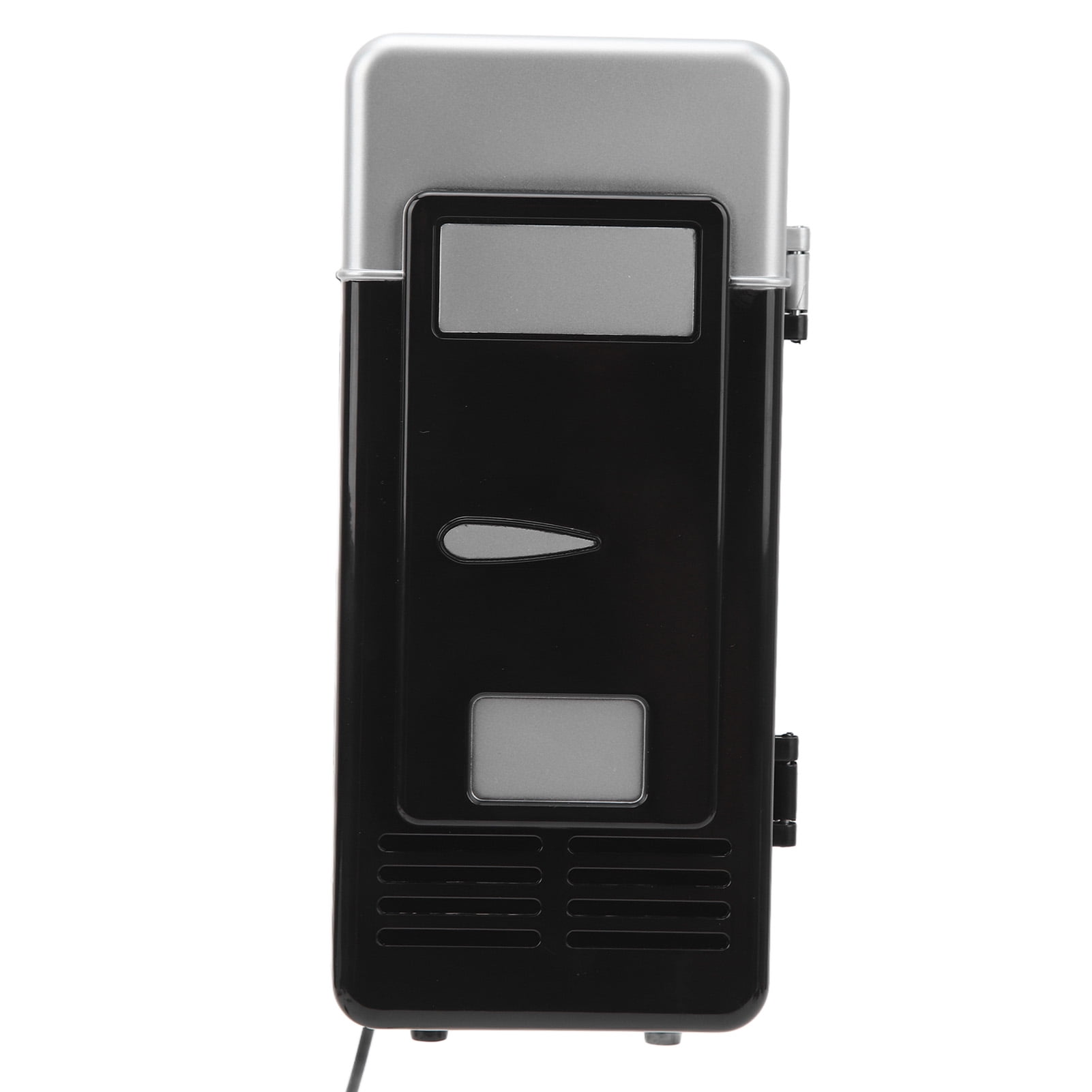 Riousery Mini Single Tank Refrigerator USB Rechargeable Portable Compact Cooler Fridge, 7.87 in / 20 cm, Black