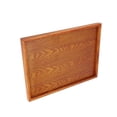 thumbnail image 4 of Rectangular Wooden Tea Tray Serving Plate Food Storage Plate for Hotel Home (36 x 27 cm), 4 of 4