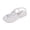 White, variant on Womens Floral Thong Sandals 2026 Rhinestone Flower Elastic Back Strap Summer Comfortable Beach Flat Shoes Wedding Party Dressy Soft Shoes White 7.5 Wide