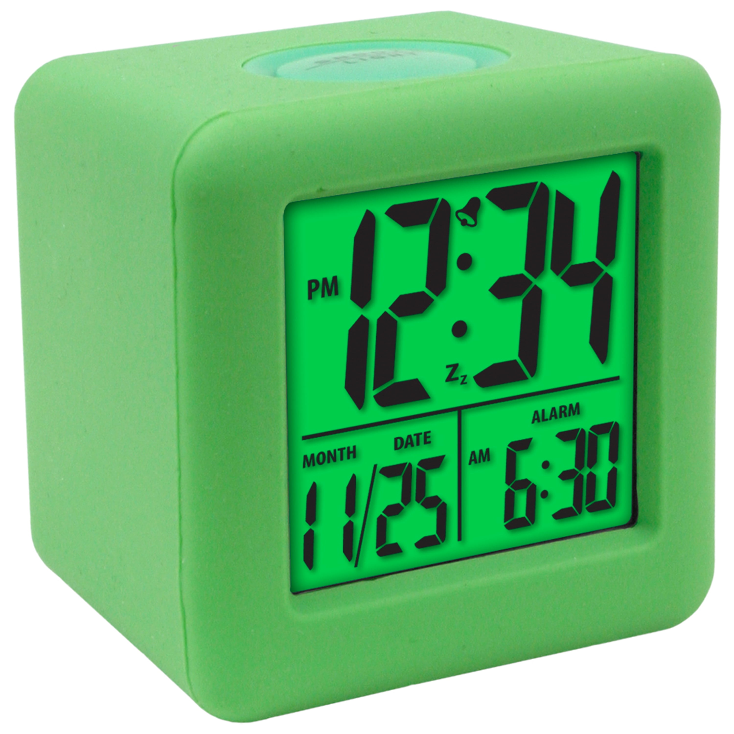 Equity Digital Cube Alarm Clock with On-Demand Backlight, 70911