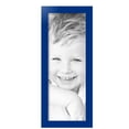 thumbnail image 2 of ArtToFrames 8" x 22" Blue Picture Frame, 8x22 inch Blue MDF Poster Frame (WOM-4118), 5 Pack, 2 of 7