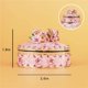 thumbnail image 2 of Joyas de joyas de baratijas de cristal bisagras, caja de joyas de mariposa de floración rosa pintada a mano para niñas esquí esquí Gafas de esquí, 2 of 5