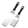 thumbnail image 1 of Juego de herramientas de cocina de calidad profesional, mango resistente al calor, diseño ergonómico, material resistente para juego de espátulas para plancha, herramientas de acero inoxidable, 1 of 5