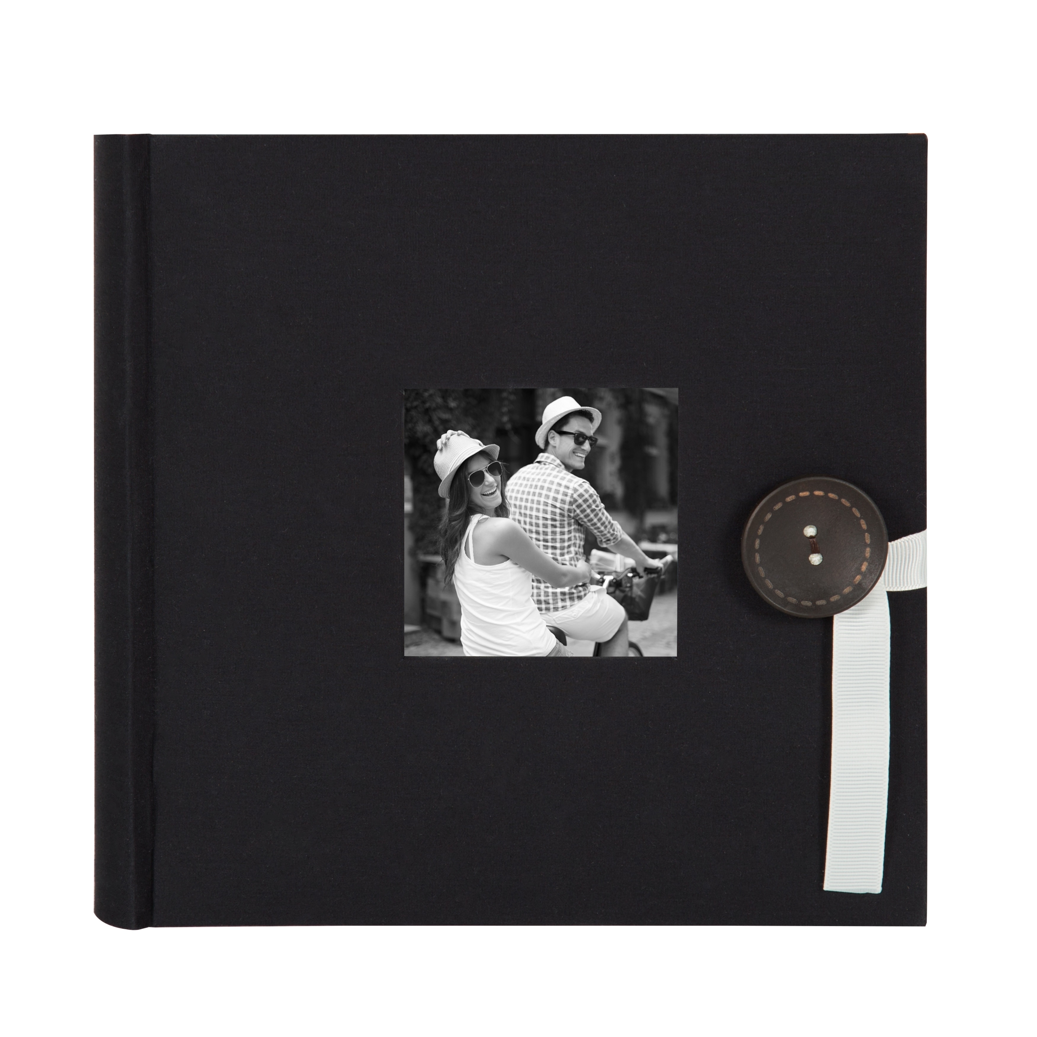 DesignOvation Kim Fabric Photo Album Set of 4