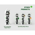 thumbnail image 4 of Maple 3 Organic Sparkling Maple Water | 100% Natural Hydratation, Straight from a Tree (Maple Sap), 46 Essential Bioactive Compounds, Electrolytes & Minerals, No Sugar Added, Pack of 12x355ML, 4 of 5