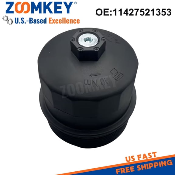 ZOOMKEY Engine Oil Filter Housing Cover Fit For BMW E60 545i 550i E63 E64 E65 E66 E70 E53 X5