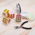 thumbnail image 4 of Uxcell Solid Bare Copper Wire Pure Copper Wire Soft Beading Wire Metal Plant Stem Ties Copper Tone 26 Gauge 1Pcs, 4 of 5