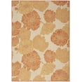thumbnail image 5 of Nourison Garden Oasis Indoor/Outdoor Coral 5' x 7' Area Rug (5x7), 5 of 10