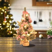 Clearance Christmas Ornament! Christmas Tree Mini Artificial Christmas Trees Xmas Desktop Decoration Tree Set Tabletop Christmas Tree with Lighting Effects for Christmas Tabletop Decorations