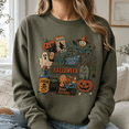 thumbnail image 4 of Halloween Shirt, Vintage Spooky Sweatshirt, Trick Or Treat Pumpkin Hoodie, Ghost Witch Graphic Tee, Fall Party Gift, Stay Spooky Outfit, 4 of 9
