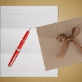 thumbnail image 2 of OULII 10Set Classic Flap Kraft Paper Envelopes for Women's Invitations, 2 of 4