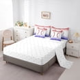 thumbnail image 5 of Castle Fairy Kids Sport Baseball Twin Bedding Sets,Graffiti Splash Bedding Comforter Set, 5 of 8