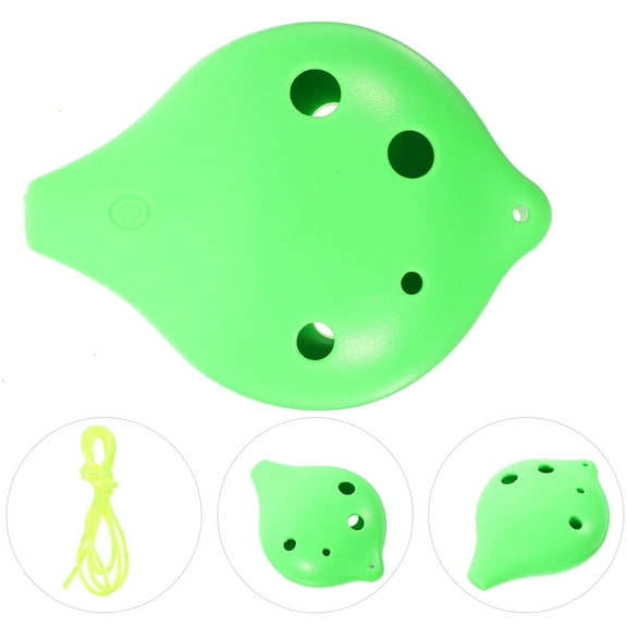 HEMOTON  Ocarina of Small Musical Instrument 6 Hole Comfortable Key Student
