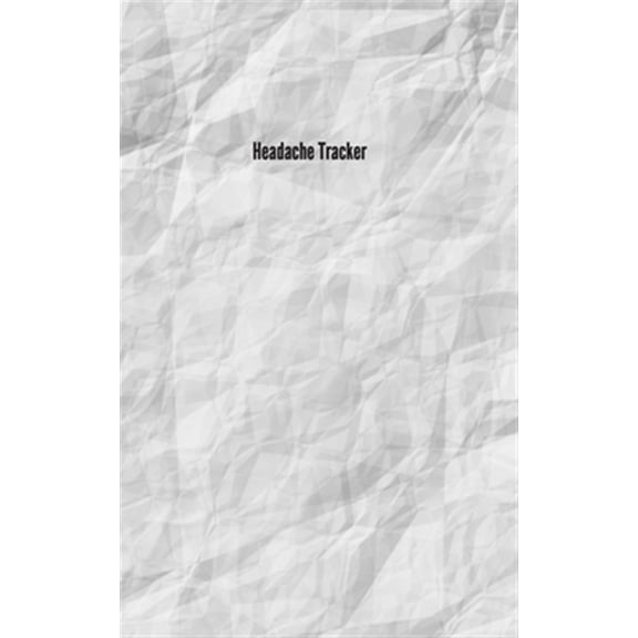 Pre-Owned Headache Tracker (Paperback)
