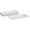 B, variant on Rectangular Embossed Serving Platter Set, 12 Inch Large Serving Plates, Stackable Serving Tray for Wedding, Ceramic White Serving Platters for Entertaining, Dishwasher & Oven Safe (4PCS)