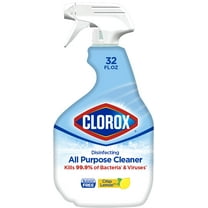 Clorox Disinfecting All Purpose Cleaner Bleach Free Crisp Lemon 32 fl oz (Pack of 2)