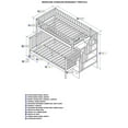 thumbnail image 2 of Woodland Staircase Bunk Bed Twin over Full in Multiple Colors and Configurations, 2 of 5