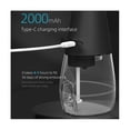 thumbnail image 2 of Irrigador bucal dental con hilo para limpiar los dientes, máquina para lavar la boca con 5 boquillas y 3 modos, recargable por USB, A, 2 of 4
