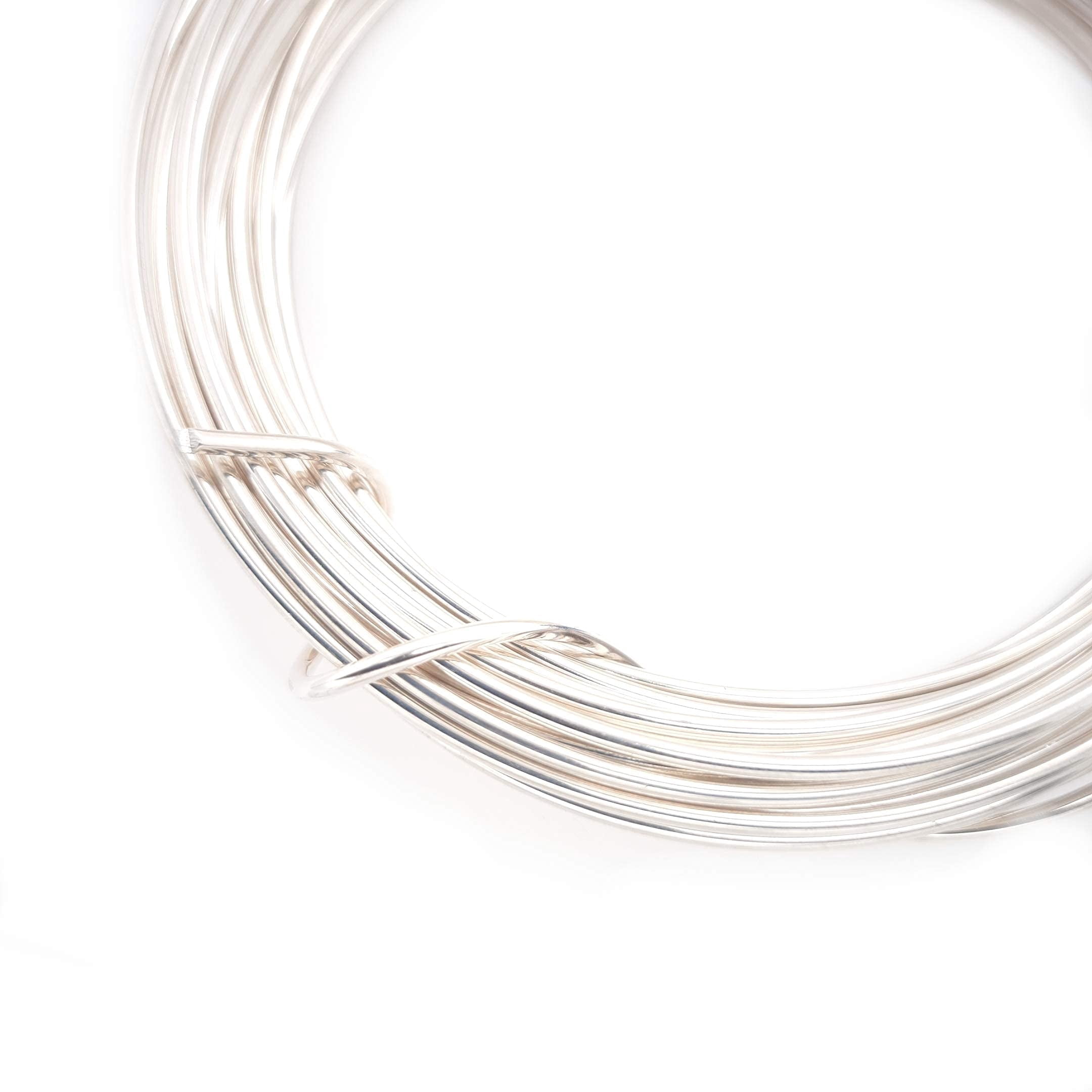 JewelrySupply.com 5' 0.81mm Sterling Silver Wire