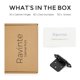 thumbnail image 3 of Ravinte 30 Packs 15 Pairs 3/8" Inset Inset Cabinet Hinges Matte Black Self Closing Hinges for Kitchen Cabinets & Doors, 3 of 5