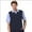Navy, variant on Monterey Club Men's Classic French Rib Knit fabric V-Neck Vest #3925