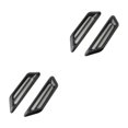 thumbnail image 4 of Riwesomey 1 par de rejillas de ventilación de ABS para coche, repuesto elegante Universal antioxidante, actualización modificada, pieza Negro 2piezas, 4 of 6