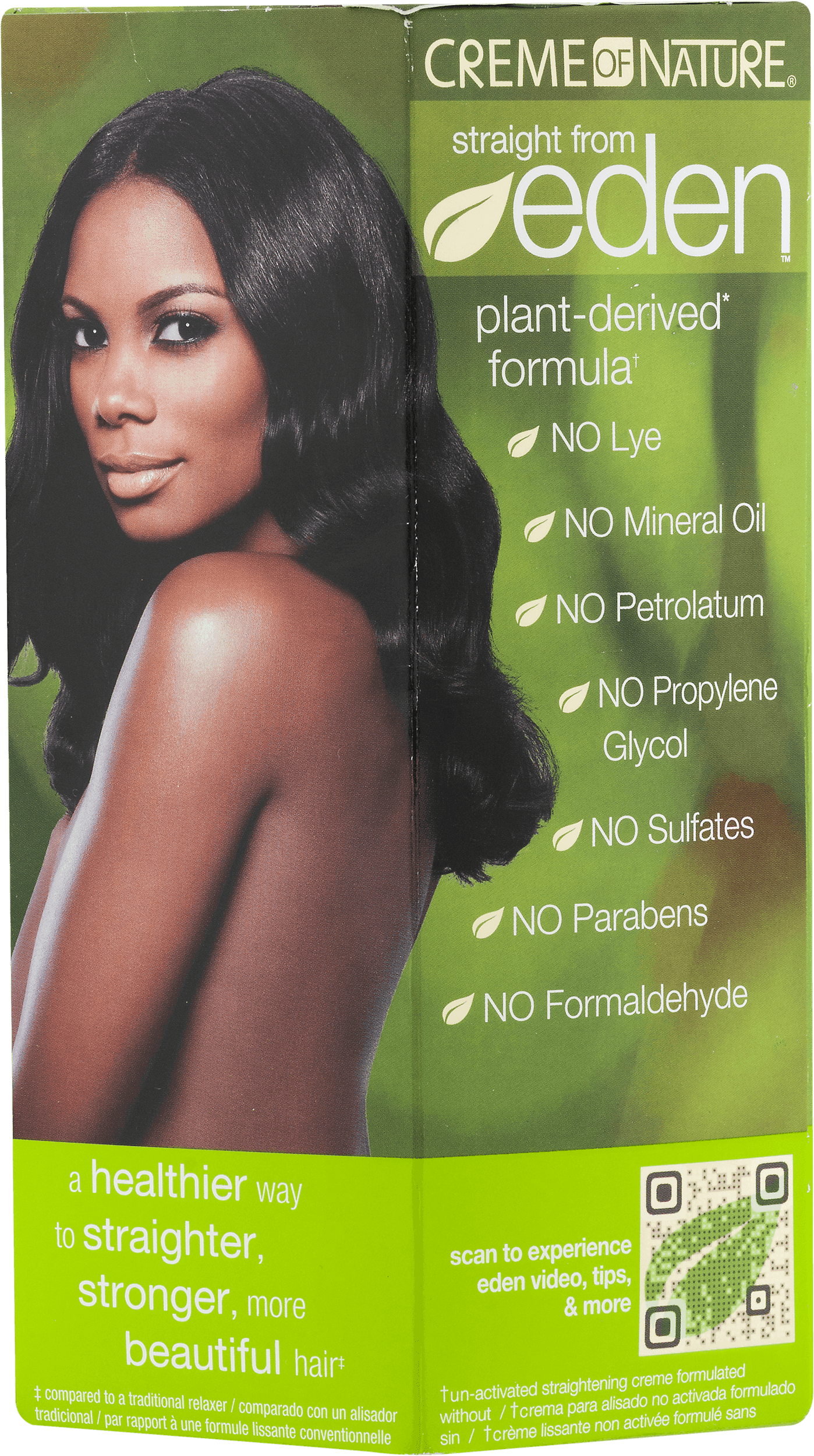 Creme of nature straight from eden relaxer system hair type b, 1.0 ... Wonen rood creme