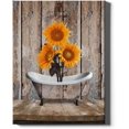 thumbnail image 2 of UWNRBG Rustic Farmhouse Sunflowers 12” x 16” Framed Art Print, 2 of 2