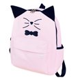 thumbnail image 1 of Womens Backpack Fashion Casual Cute Cat Ears Travel Backpack Canvas Rucksack, 1 of 10