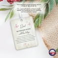 thumbnail image 2 of LifeSong Milestones Vertical Memorial Ornaments Christmas Decorations for Tree - Dad We Thought Of You, 2 of 7