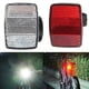 thumbnail image 3 of Advancent Reflector de bicicleta, seguridad nocturna, advertencia de ciclismo, lente de luz reflectante de plástico, accesorio de bicicleta de 22,2 Type2 NO2 Advancent OD2898-01, 3 of 6