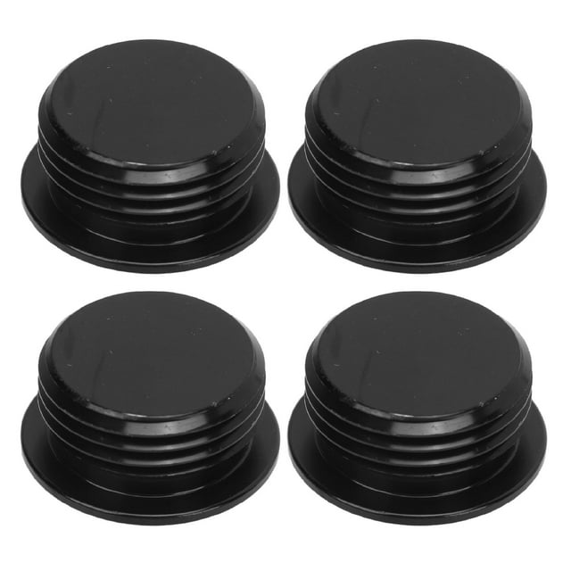 Enchufe De Puerto ORB, Fácil De Instalar aleación De Aluminio 4 Piezas 10AN 5/8 Pulg. Enchufe ORB Resistente A La Oxidación Duradero Con Junta Tórica Para Vehículo