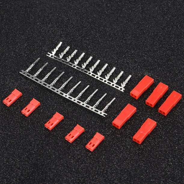 Pin de Conector JST ANGGREK 10 Conectores Macho 10 Conectores Hembra 20 Pines Macho 20 Pines Hembra