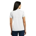 thumbnail image 2 of Sport-Tek Women's Flat Knit Collar Wicking Polo Shirt, 2 of 2