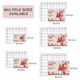 thumbnail image 6 of Valentine's Day Outdoor Rug 5x8 Ft, Non Slip Washable Area Rug, Cute Gnomes Red Love Rose Trees Romantic Patio Rugs Carpet Runner, Large Floor Mat for Indoor/Outdoor Deck Porch Camping, 6 of 8