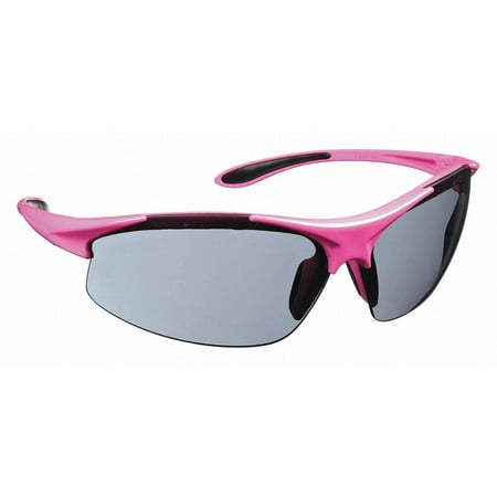 Girl Power at Work Scratch-Resistant Safety Glasses , Smoke Lens Color ...