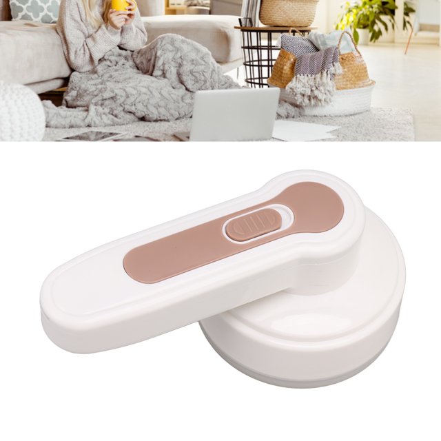 Défroisseur de Chandail Électrique, Défroisseur de Tissu Électrique Design à Long Manche en Acier Inoxydable 3 Lames 5W 5V Maille Rapide pour Canapé
