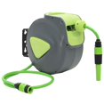 thumbnail image 1 of vidaXL Automatic Retractable Water Hose Reel Wall Mounted 10+1 m, 1 of 5