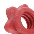 thumbnail image 4 of FONDOTIN 4pcs Barbell Accessory Red Plastic for Gym Training, 4 of 4