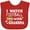 Red, variant on Inktastic I Watch Football with My Grandma Boys Baby Bib