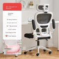 thumbnail image 1 of New 3D Lumbar Brace Ergonomic Computer Chair Office Comfort Men's and Women's Tennis Lifting Swivel Armrests Adjustable Headrest My Lux Decor Round, 1 of 10