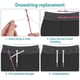 thumbnail image 2 of piezas de cordón para sudadera con capucha, cordón de repuesto para pantalones deportivos con enhebrador., 2 of 3