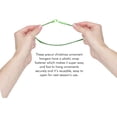 thumbnail image 5 of R’ND Toys Christmas Ornament Hooks – Christmas Tree Easy Snap Fastening Metallic Decorating String Hangers Ornament Hooks for Hanging Christmas Tree Decorations - Pack of 200 (Green), 5 of 6