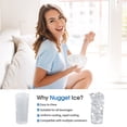 thumbnail image 5 of Nugget Ice Maker Countertop with Water Tank, Ready in 10 Mins, 33lbs Per Day, Auto-Cleaning, Chewable Ice Maker with Basket and Scoop, for Home/Party/RV/Camping (Black), 5 of 7