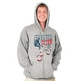 thumbnail image 4 of Freedom Flyer Cool American BMX Biker Unisex Plus Fleece Graphic Hoodie Brisco Brands 4X, 4 of 6