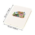 thumbnail image 2 of 3Pcs Three-dimensional Greeting Card 3D Flower Car Greeting Cards Birthday Cards, 2 of 9